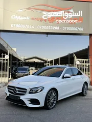  7 مرسيدس E350 2020 AMG فحص كامل فل اضافات اعلى صنف وارد المانيا ممشى قليل بحالة الوكالة