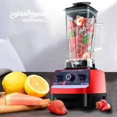  14 الخلاط الصناعي 2 لتر 15 سرعه 6 شفرات ضد الكسر خلاط Silver Crest خفاق MIXER صناعي يطحن زجاج