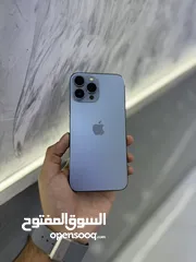  1 ايفون 13 برو ماكس 128 جيجا لون ازرق نسبة البطارية 86% بحالة الجديد مش مفتوح ومكفول