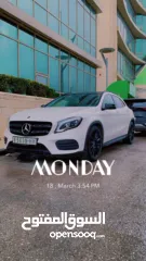  8 مرسيدس gla 200  بلاك اديشن موديل 2019  تسيير 2022  ترخيص + صيانة جديد  ممشى 60 الف  ايد اولى