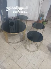  4 طقم طاولات جديد نضيف جدا