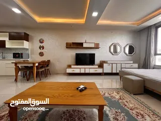  1 استوديو مفروش للايجار في المصيون قرب دوار المجلس التشريعي