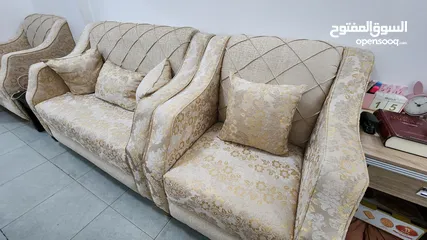  4 sofa set for sale 2 - single seater  1 - double seater  They are new neat and clean