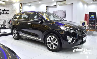  2 KIA Sorento AWD V6 ( 2016 Model ) in Black Color GCC Specs