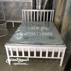  12 روائع الأثاث المعدني تخت حديد سرير حديد. مفرد. مجوز. مفرد ونص. طابقين.