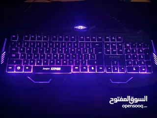  19 Keyboard Gaming MARVO KM400 LED للبيع