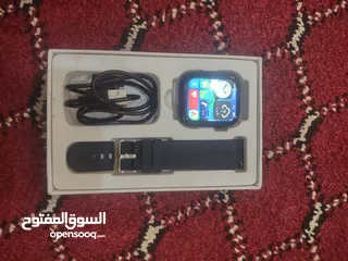  1 ساعه اسبورت(SMART WATCH)لون اسود