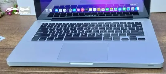  2 لابتوب مستعملMAC BOOK PRO 201‪2  ينزل ويندوز مع نظام الماك   CPU INTEL CORE I5