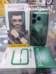  1 جهاز بحاله الجديد 256g 24 Pova 6 pro 5g كامل اغراضو