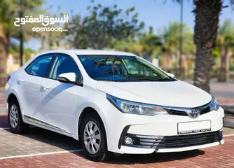  16 TOYOTA COROLLA 2018