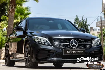  2 Mercedes C200 2019  Mild hybrid Amg kit Night Package   السيارة وارد المانيا و بحالة ممتازة جدا