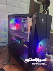  2 Pc case (empty)  كيس pc للبيع فقط الكيس مع المراوح بدون القطع الداخلية