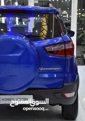  8 Ford EcoSport ( 2017 Model ) in Blue Color GCC Specs