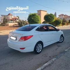  3 هونداي اكسنت 2016 بنزين أوتوماتيك بصمة دهان شركة