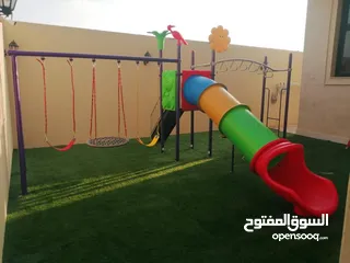  21 ألعاب مرجيح وزحليق تجهيز روضات طاولات وكراسي سبوارات ارفف دواليب