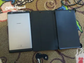  3 تابلت هواوي ميتباد 7  استعمال بسيط  ..  شبه جديد