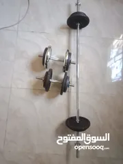  4 اوزان 50كيلوو مع بنش بحاله الوكاله