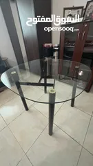  1 Glass dinning table for SALE - 10 KD