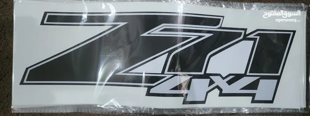  22 stickers for pick up....Z71,,, 4X4,,,,, sport