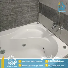 7 شقه مفروشه للايجار  واسعه للايجار البيره قرب الصحه  مناسبة جدا لعائله