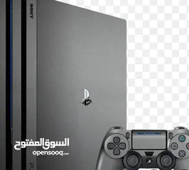  1 بليستيشن 4 برو مستعمل فترة قصيرة