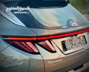  6 هونداي توسان/2022 فل الفل بدون فتحة سقف  2x4 ///240Hp بنزين + كهرباء  ( Haybrid) 1600cc