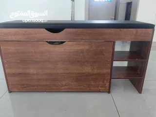  4 جزامة قلابة مع مقعد لون خشبي سعة تخزين جيدة  تحتوي على رف قلاب واسع يتسع للعديد من الأحذيةاحصل عليها