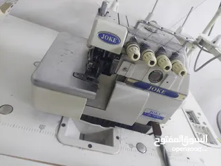  6 للبيع  حبكة نوع JOKE خيط5 درزة نوع JOKE فل اتوماتيك حبكة 4 خيط نوع جمسي