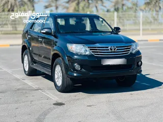  3 TOYOTA FORTUNER 2014 SINGLE OWNER USED 43K KM ONLY RUN