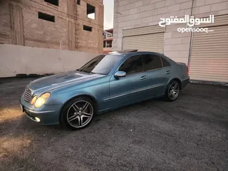  2 مرسيدس E270 ديزل فللل مسكره اضافات فتحة