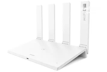  3 راوتر انترنت شبكات انترنت وايرلس هواوي  Huawei wifi 6 router ax3 for internet connection