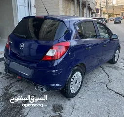  4 Opel corsa  2012 ترخيص وتامين لآخر العام فحص نخب سعر حرررق