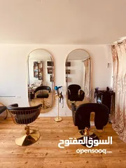  1 اغراض صالون للبيع شبه جديد