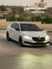  10 اسكودا سوبيرب سبورت لاين فل الفل  ŠKODA SUPER B SPORT LINE FACE