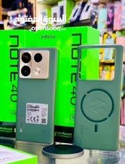  3 مستعمل ايام Not 40 pro plas 5G  رام 24 جيجا 256 أغراضة والكرتونه الأصلية مكفول بالشركة متوفر توصيل