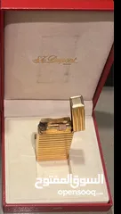  4 S.T. Dupont – Rare Vintage Ligne 1 with Box – Lighter - Gold Plated