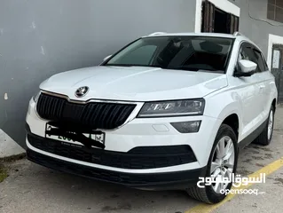  7 جيب سكودا كاروك ترخيص 2020   ديزل 1600 للبيع بحاله ممتازه فل فل اضافات ما عدا فتحه