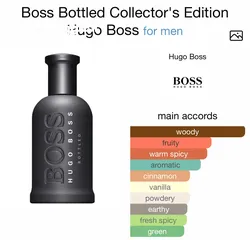  5 Hugo boss bottled collector’s edition eau de toilette 100 ml عطر هوجو بوس رجالي 100 مل