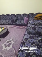  3 بيع غرفة جلوس عربي مع سجادة