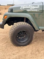  5 jeep wrangler GCC 2006 clean جيب خليجي نظيف  جدا ممشى قليل . سعر قابل للتفاوض