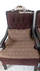  9 كنب حشب زان  دبل فيس