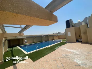  14 (محمد سعد) 3 غرف وصاله + غرفه خادمه اطلاله بحريه رائعه مع شهر مجاني وتكيف مجاني وجيم ومسبح مجاني