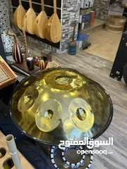  1 اله هاندبان جديده لون ذهبي مع حقيبه مبطنه حمايه 100‎%‎