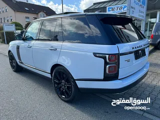  4 لاند روفر فوج 2021 ‏Range Rover Vougue Autobiography Black
