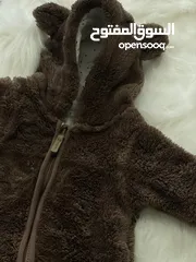  2 زي ‎وينزي بتصميم دب - بني - حديث الولادة   Wenzy Design Bear Costume - Brown - Newborn