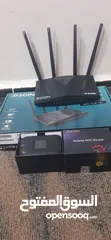  1 راوتر منزلي زين 5G اربع انتيل وراوتر متنقل زين 4G بطاريه ممتازه للبيع مستعملات بحالة الجديد