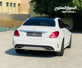  6 مرسيدس بنز C200 خليجي 2015 فل اوبشن