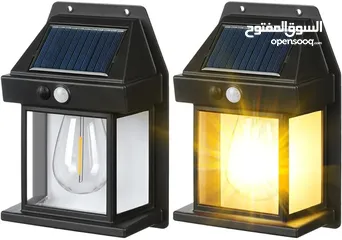  2 مصابيح طاقة شمسية أنواع و بسعر الجمله شاهد الصور