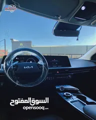  12 كيا EV6 Electric موديل 2022 وارد كوري ممشى 55 الف كم