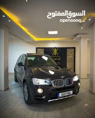  1 BMW X3  Sport  Xline   XDrive20d 4x4 Brown Metalic , Panorama . ترخيص 2015